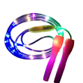 Miniatyrbild 1 av 3: pojke flicka hopprep Barn hopprep LED-ljus hopprep