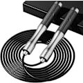 Miniatyrbillede 1 af 3: Speed ​​​​Jump Rope for Fitness - Hopprep for women Män Träning med justerbar längd hopprep og legering