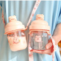 Miniatyrbillede 4 af 4: Jiji Pig Straw Cup Roterende Pig Straw Tumbler (Multiple Sakura Pig + 330 ml),