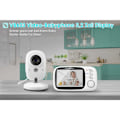 Pikkukuva 4 / 5: Itkuhälytin baby , videovalvonta Baby Monitor Wireless 3.2 &quot;TFT LCD Digital Dual Audio
