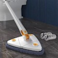 Pikkukuva 2 / 5: 360 astetta pyörivä monitoiminen puhdistusmoppi White 1PC Fiber cloth