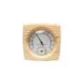 Miniatyrbild 1 av 2: Trätermometer Hygrometer Basturumstillbehör Enkelmätare Fuktighetstermometer Bastuutrustning