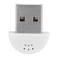 Miniatyrbillede 3 af 8: Bærbar USB Mini Studio Mikrofonadapter til PC - Hvid Lydoptagelsesmikrofon White