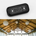 Miniatyrbilde 3 av 5: Vippebryter, 4 deler inline bi-polar bryter In-line ledningsbryter 6A, 250V vippebryter for små apparater eller lampe(Bl