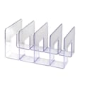 Miniatyrbillede 1 af 5: Transparent Håndtaske Organizer: 4-sektions Mini Taske Opbevaringsstativ til Soveværelse og Hjemmebrug