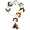 Pikkukuva 1 / 5: 7Chakra Ornament Tree of Life Riippuva kivikoristelu Chakra Riippuva Jooga Koriste Auto/Puutarha/Ikkuna Elämän Puu Ornamentti，