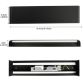 Miniatyrbilde 4 av 5: Innendørs vegglampe, 36 cm 2 pakke 12W LED vegglampe 6000K øyebeskyttelse Enkel og moderne for soverom, stue, kjøkken, D