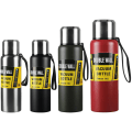 Miniatyrbillede 3 af 5: 304 1000 ml rejsetermos, kaffeflaske, krus med indbygget låg, rustfrit stål, isoleret tekop, sportsvandflaske (sort)—