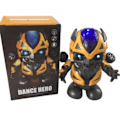Miniatyrbild 1 av 3: Dans och sjunger leksak elektrisk robot musik barngåva Bumblebee