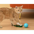Miniatyrbilde 4 av 5: Katteleke, elektrisk ball for katt, morsom kule for lading for automatisk roterende katt (rosa),