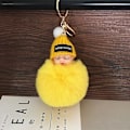 Miniatyrbillede 1 af 5: Sovende babydukke nøglering K