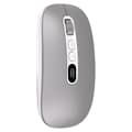 M191 AI Smart Voice Mouse Trådlös 2.4G Bluetooth-kompatibel Trippel Läge Kontorsöversättning Tysta Datormöss Silver