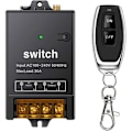Miniatyrbilde 1 av 3: Trådløs fjernkontroll 433 One Way Smart Wireless Switch Svart