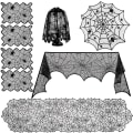 Pikkukuva 1 / 5: 8 kpl halloween hämähäkinverkko set