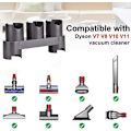 Miniatyrbilde 2 av 5: Stk tilbehørsholder dokkingstasjon for Dyson V7 V8 V10 V11-serien, veggfeste, Dyson erstatningstilbehør for Dyson V