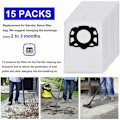 Pikkukuva 4 / 5: Kärcher Accessory vanusuodatinpussi WD 4, WD 5, MV5 MV6 märkä- ja kuivamonitoimipölynimureille 6 kpl