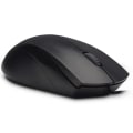 Miniatyrbillede 2 af 3: USB Wired Mute Mouse til bærbar computer, skrivebord, stationær computer, bærbar optisk mus (sort to pakke)