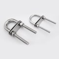 Miniatyrbillede 2 af 3: U-formet bolt 304 rustfrit stål M5-78 vandbåd universal med møtrik pakning