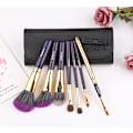 Miniatyrbillede 1 af 5: Sæt med 7 Violet begynder make-up børster,