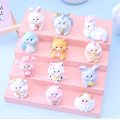 Miniatyrbild 3 av 3: Nya kreativa zodiac tide play blind box handgjorda tecknade djurdocka röda nätleksaksprydnader (12 set)