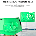 Miniatyrbilde 3 av 8: Magebelte for fiskespørr, magebelte for båt og fiske (grønn)