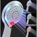Miniatyrbillede 1 af 5: ABS materiale brusehoved til LED digital display bruser