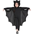 Pikkukuva 1 / 4: Lasten musta lepakkoasu Halloween jouluinen cosplay set S