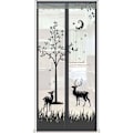 Miniatyrbillede 1 af 5: Anti-insekt automatisk lukkende magnetisk myggenet 85x210 cm (33x83 tommer)