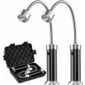 Pikkukuva 1 / 5: BBQ- set 2 LED-grillilamppua magneettisella pohjalla 360 asteen kierto, joustava, säädettävä grillausta varten, C
