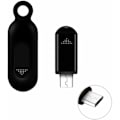 Miniatyrbild 1 av 5: Infraröd fjärrkontroll för mobiltelefon Plug and play fjärrkontroll avstånd 10m, Micro USB gränssnitt Svart - Micro US