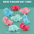 Miniatyrbillede 2 af 2: Mini Dinosaur Catcher Legetøj Mini Claw Machine Til Børn Micro Figur Æg Hånd-øje spil Aktivitet Legetøj Gaver Til Børn Småbørn（Grön）