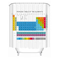 Pikkukuva 1 / 5: Periodic Table vedenpitävä polyesteri suihkuverho Table 1 120cmx180cm