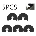 Miniatyrbillede 1 af 5: STK Metal Segment Savblad Universal Carbide Semi Circular Oscillerende Savblade til Skæring Træ Plast Metal Openin