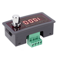 Miniatyrbild 4 av 8: Justerbar signalgeneratormodul för PLC med 0-10V utgång, frekvenskontroll och mätare signalspänning. Ingångsspänningsområde: 15-30VDC.