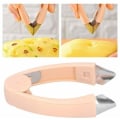 Miniatyrbillede 4 af 5: Strawberry Corer Rustfrit stål Tomat Corer Cherry Corer Frugt Grøntsagsstængel Stripper Kartoffel Ananas Gulerod Corer T