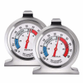 Miniatyrbilde 1 av 5: Pakkekjøletermometer, -30-30 grader Celsius/-20-80 grader Fahrenheit, klassisk kjøleskapstermometer med stor urskive