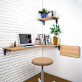Miniatyrbillede 4 af 5: 2 stk sort billy rack 12 tommer 30 cm rustfrit stål beslag hylde skillevægsbeslag