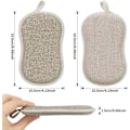 Miniatyrbilde 4 av 5: Blandede farger 8 stk mikrofiber dobbeltsidig Quick Magic Wipe rengjøringsklut for nonstick gryter og panner