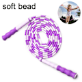 Miniatyrbillede 2 af 5: Hopprep Beaded Hopprep, hopprep Justerbar for voksne Purple soft beads