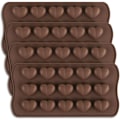 Miniatyrbillede 1 af 5: Valentinsdag silikone 15 hulrum hjerteformet chokoladeform