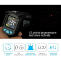 Miniatyrbild 4 av 5: Industriell digital infraröd termometer Handhållen infraröd LCD-temperaturmätare Beröringsfri IR-pyrometer Hygrometer Indu
