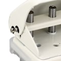Miniatyrbilde 3 av 8: Håndholdt 3-hulls hullmaskin for løsbladpapir - B5 A5 A6 A7 A4-størrelser, huller 5 ark, 70g kapasitet