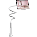 Miniatyrbild 1 av 5: Lazy Bracket Flexibel Arm Tabletter Och Mobiltelefon Mount Plain white