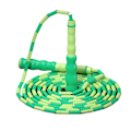 Miniatyrbillede 1 af 5: Hopprep Beaded Hopprep, hopprep Justerbar for voksne Green soft beads