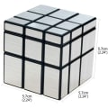 Pikkukuva 2 / 5: Mirror Cube Mirror Cube Puzzle, Super Smooth Magic Speedcubing Cube Puzzle 3D Magic Cube Professional，