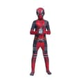 Deadpool Cosplay Barnekostyme Superhelt Rollespill Karnevalsklær Hodeplagg Hansker 150 cm