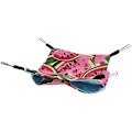 Pikkukuva 2 / 5: Hammock Pet Hammock Nest Double Canvas Hammock Hamster My Neighbor Totoro Ferret Hammock 34 * 34 (vesimeloni)