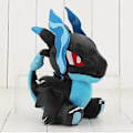 Pikkukuva 1 / 3: 22 cm Mega Pehmolelu Sininen Charizard Version täytetty nukke lapsille