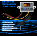 Miniatyrbillede 4 af 5: 12v temperaturregulator dual led digital display smart termostat mikro temperatur kontrol board