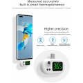 Miniatyrbild 5 av 5: Bärbar automatisk infraröd mobiltelefon termometer USB inverterad smartphone termometer